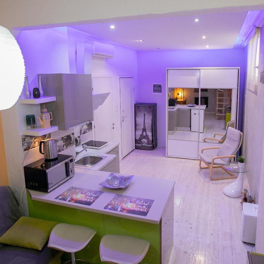 Apartament Orange And Blue Studio Downtown 5 Min From White Tower Saloniki Zewnętrze zdjęcie
