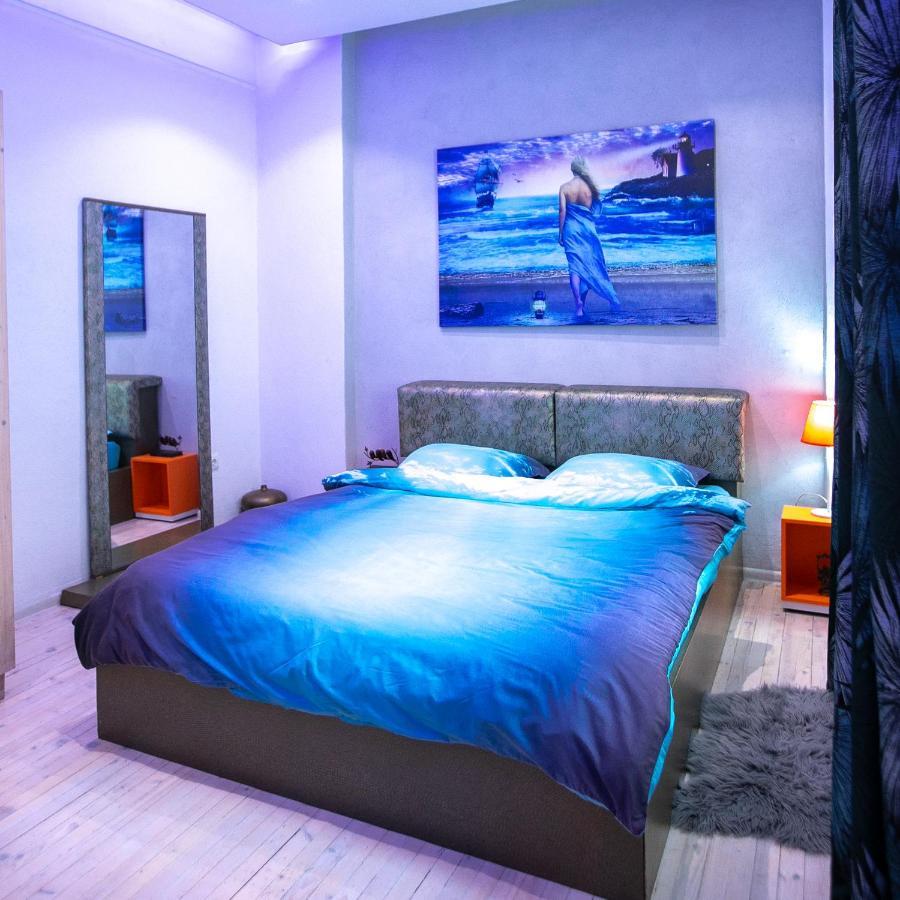 Apartament Orange And Blue Studio Downtown 5 Min From White Tower Saloniki Zewnętrze zdjęcie