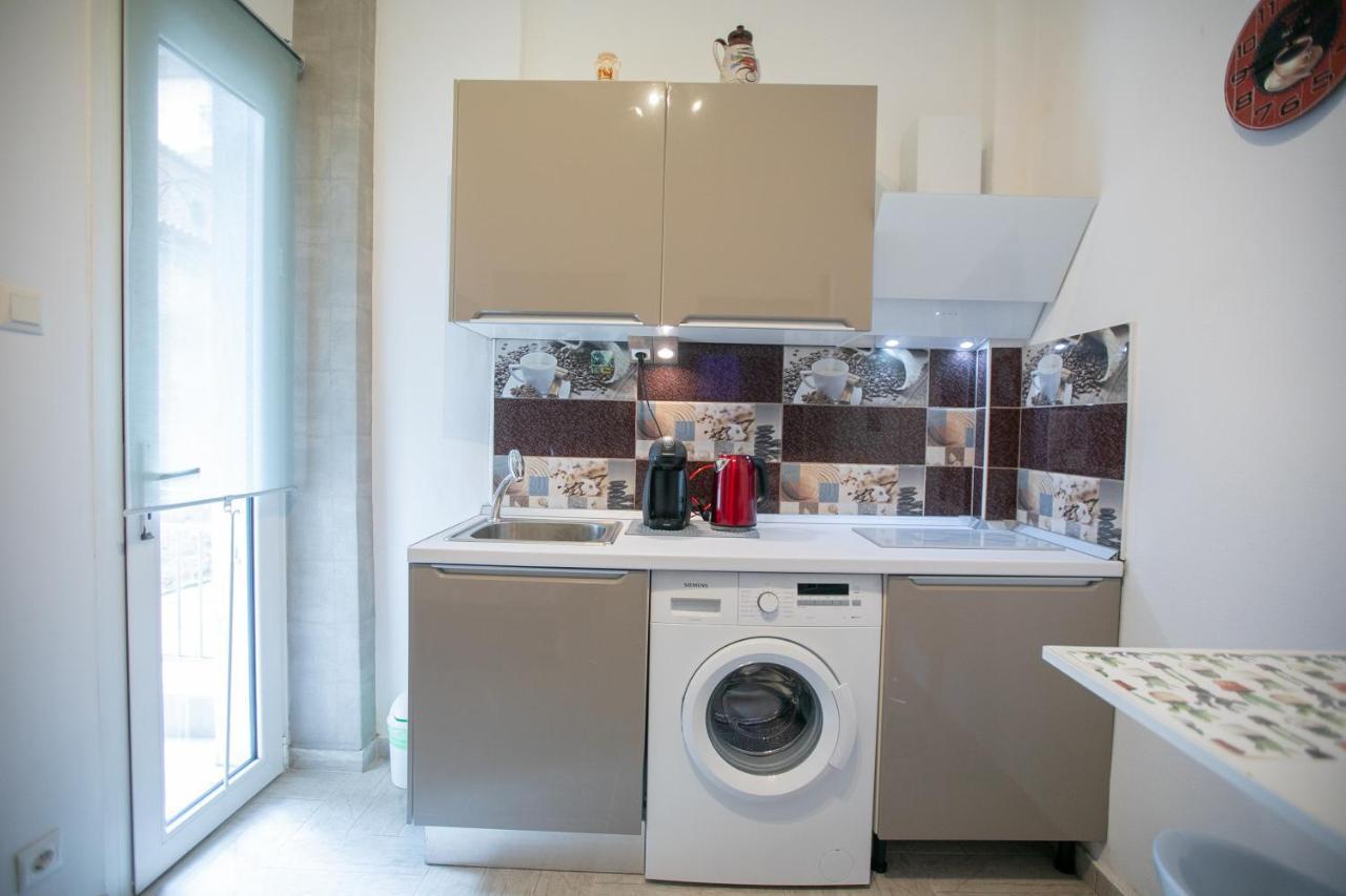 Apartament Orange And Blue Studio Downtown 5 Min From White Tower Saloniki Zewnętrze zdjęcie